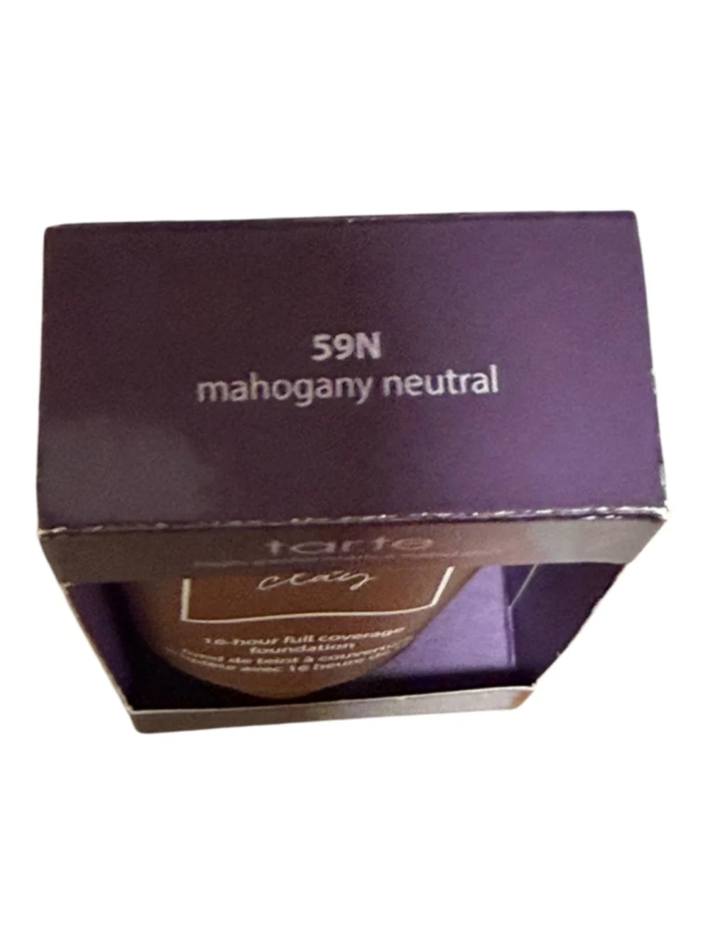 Tarte 59N Mahogany Neutral Amazonian Clay 16-Hour Full Coverage Foundation